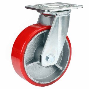 Red PU on CI Castor (XX Series PUB)