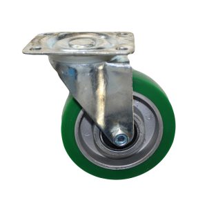 Elastic PU on Aluminium Castor (390 Series EPB)