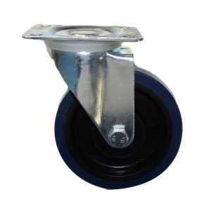 Blue Elastic Rubber Castor (390 Series NGB)
