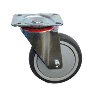 Grey TPR Rubber Castor (370 Series SNB)