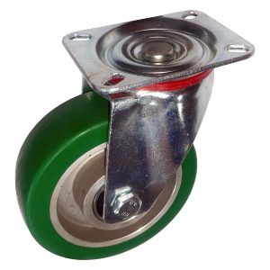 Elastic PU on Aluminium Castors (370/380 Series EPB)