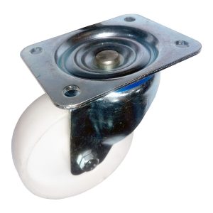 White Nylon Castor (360 Series NYA)