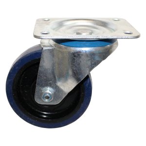 Blue Elastic Rubber Castor (360 Series NGB)