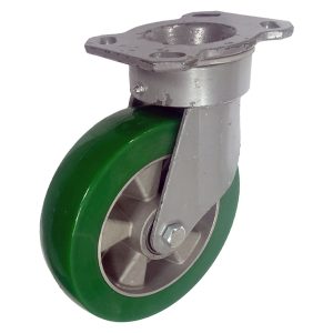 Elastic PU on Aluminium Castor (EPB TH/THR Series)
