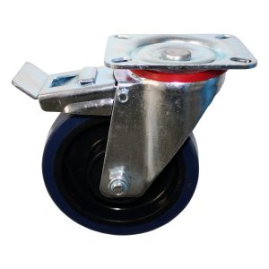 Blue Elastic Rubber Castor (370/380 Series NGB)