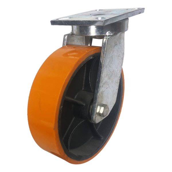 PU on Cast Iron Castor (PTB 980 Series)