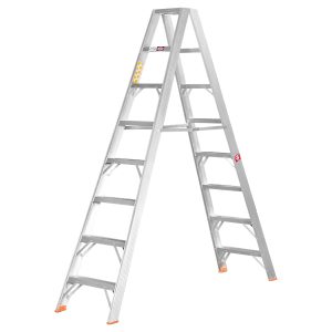 Various types of ladders for industrial, construction, and maintenance use